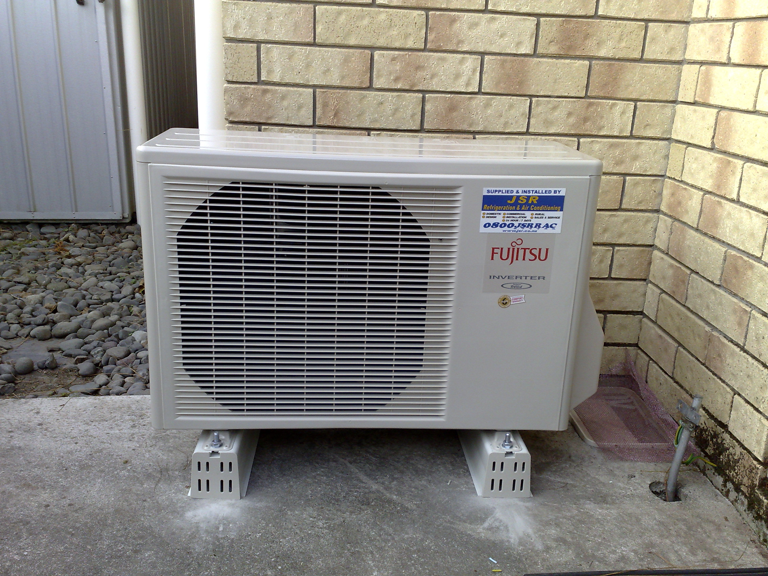 JSR heat pump installation