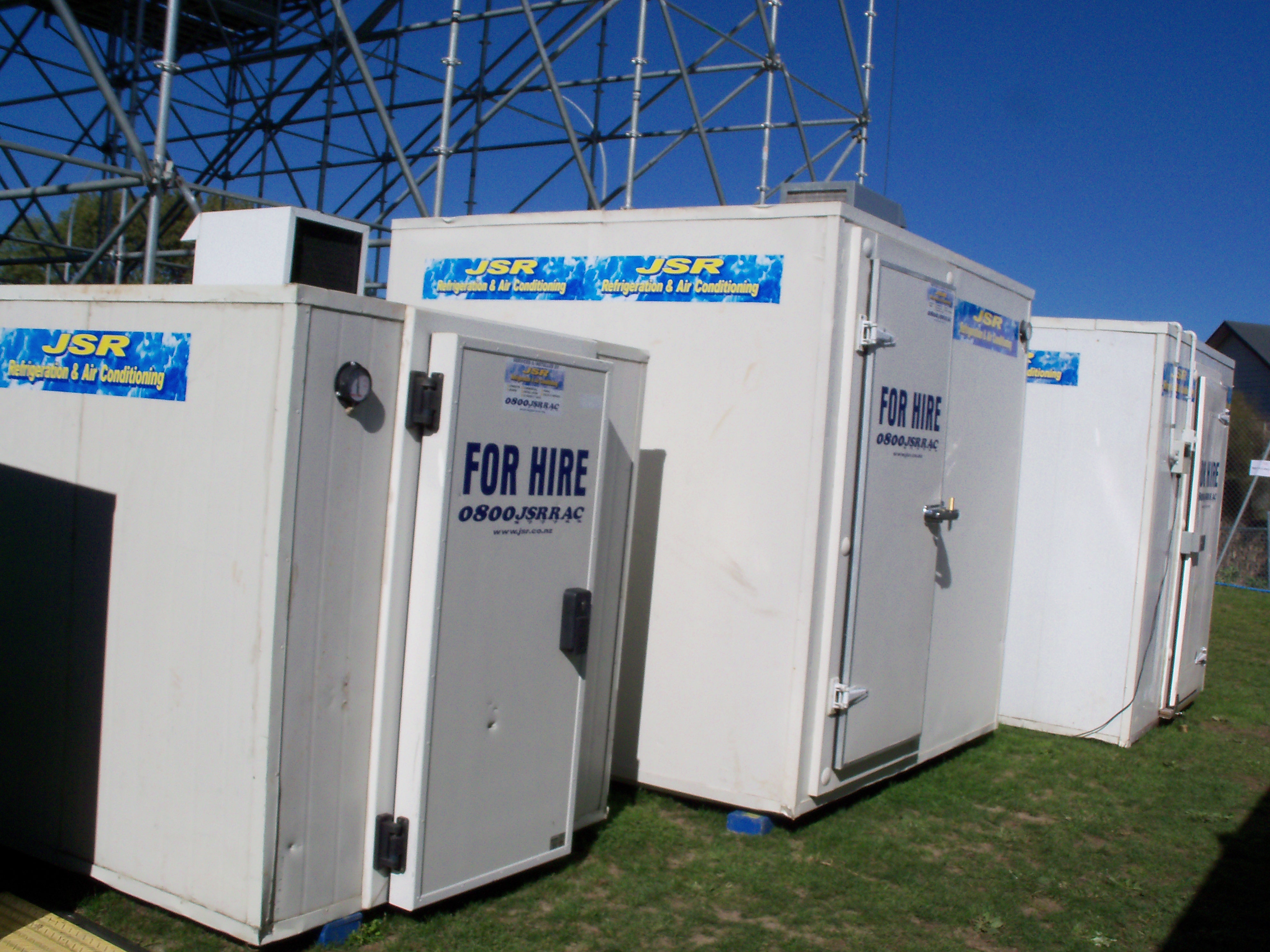 JSR chiller hire Hamilton Waikato