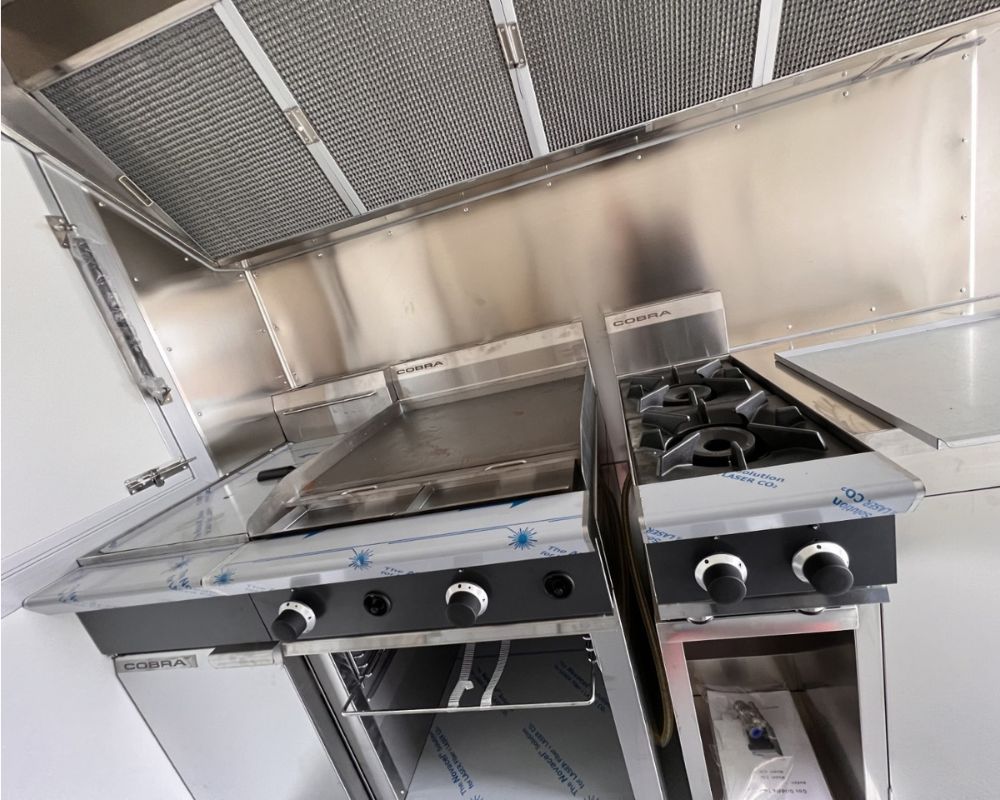Food Trailer Interior Commercial Appliances