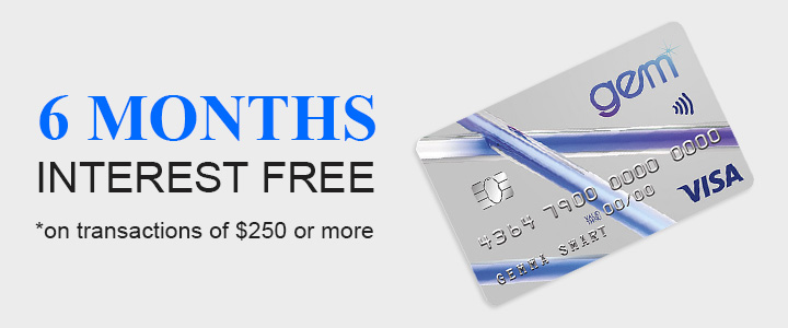 Gem Visa 6 Months Interest Free Payment Options - Gem Finance NZ