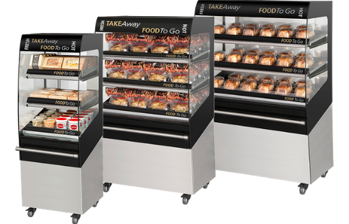 NEWGEN MD Heated Multi-Deck Food Display