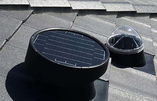 MaxBreeze Solar Powered Roof Fan Installation Hamilton