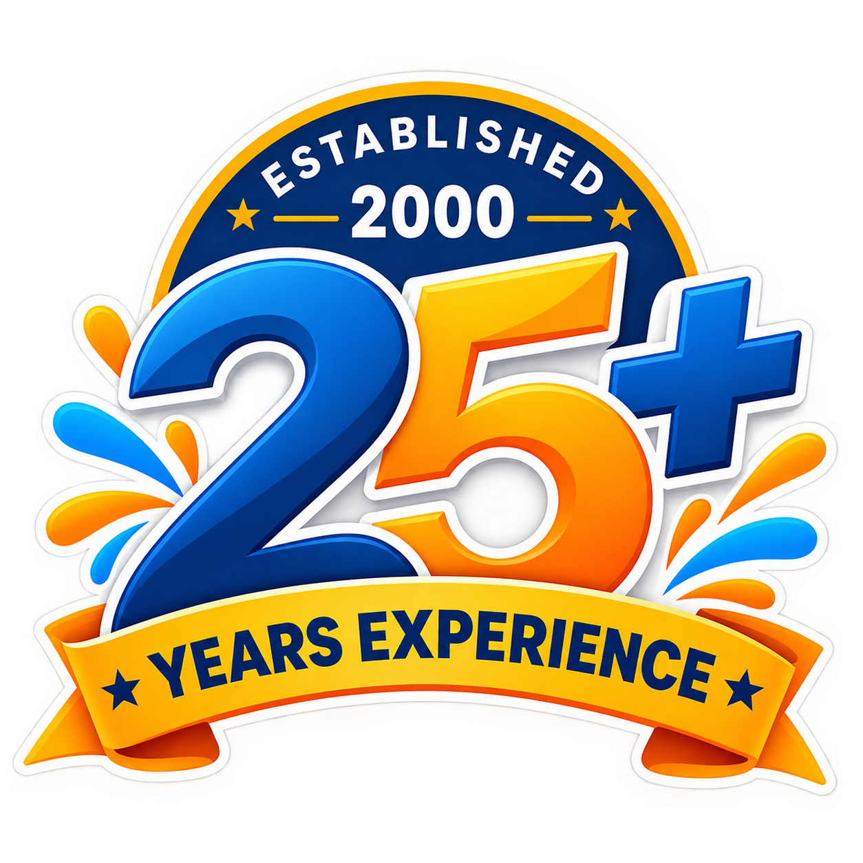 25th anniversary-badge