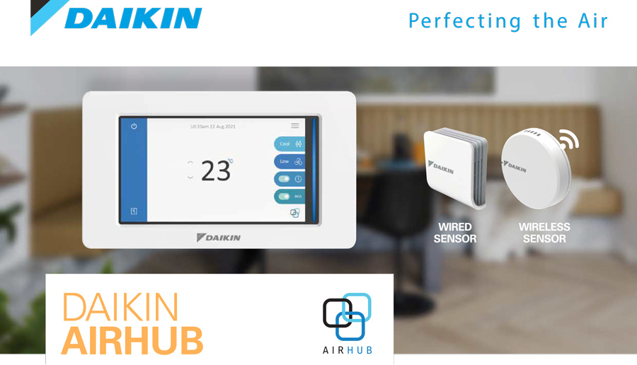 Daikin AirHub Touch Zone Controller